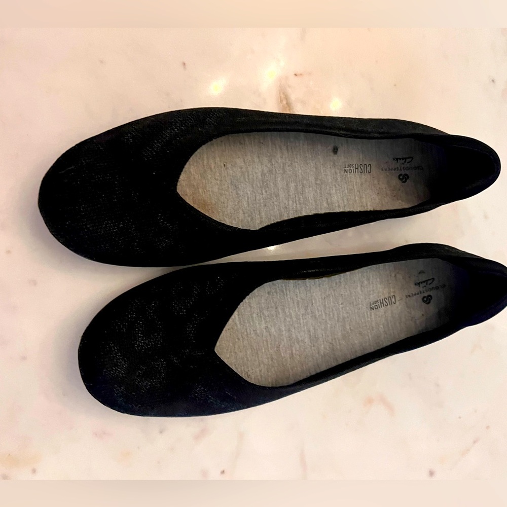 Gently worn Clark Cushion Leopard Cloudsteppers- Size 7 1/2